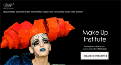 Desktop Screenshot of makeup-institute.pl