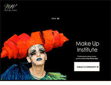 Tablet Screenshot of makeup-institute.pl